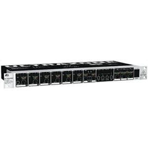 Behringer  ZMX8210  Mezclador de zona de línea/micrófono profesional de 8 canales y 3 buses con control remoto y puertos de enlace