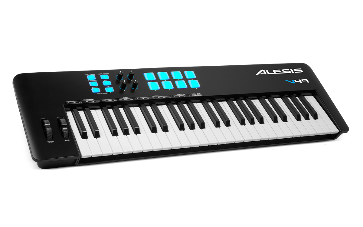 Alesis V49 MKII Controlador de teclado USB-MIDI de 49 teclas