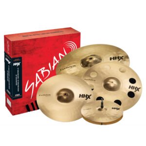 15005XEBP | Sabian | SET PLAT. HHX (HI HAT 14" CRASH 16" RIDE 20") 18" FREE