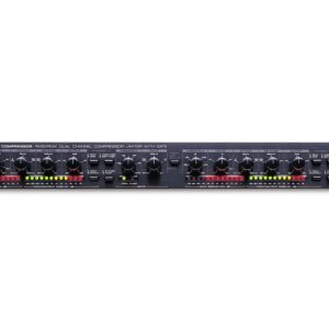 COMPRESOR 3630 | Alesis | Limitador de compresor de doble canal RMS/Peak con puerta