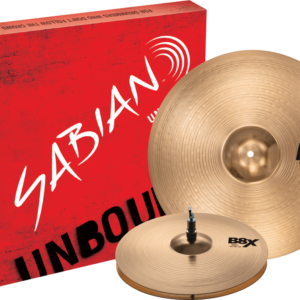 45002X | Sabian | PACK 2 B8X (14" HI HAT, 18" CRASH RIDE)