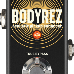 BODYREZ ACOUSTIC PICKU | TC Electronic | Pedal de guitarra acústica ultracompacto para mejorar la captación acústica con tono de calidad de estudio y supresión de retroalimentación