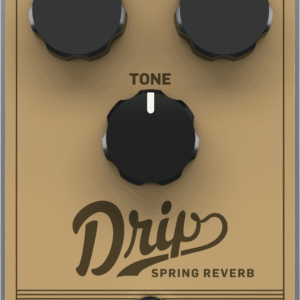DRIP SPRING REVERB | TC Electronic | Reverberación de resorte retro con permanencia, mezcla y tono ajustables para un sonido de reverberación brillante