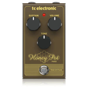 HONEY POT FUZZ | TC Electronic | Pedal Fuzz con sabor vintage con enorme pared de tonos y millas de sostenido