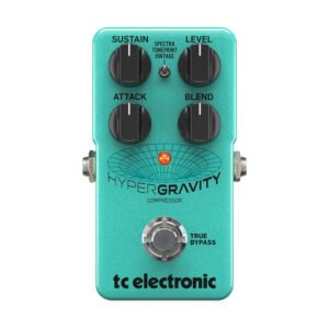 HYPERGRAVITY COMPRES | TC Electronic | Compresión multibanda de última generación con algoritmo de dinámica multibanda MD3 avanzado para tonos pulidos profesionalmente
