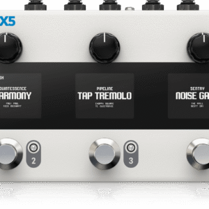 PLETHORA X5 | TC Electronic |Tablero de pedales TonePrint cargado con todos sus FX favoritos y 5 interruptores de pie MASH