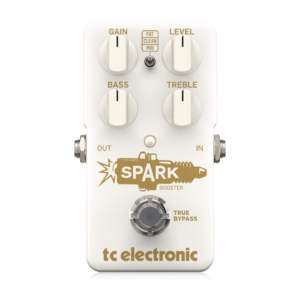SPARK BOOSTER | TC Electronic | Impresionante pedal de refuerzo con control de ganancia y ecualizador activo