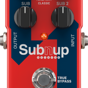 SUB 'N' UP OCTAVER | TC Electronic | Pedal de octava polifónico de próxima generación con octavador monofónico y tecnología TonePrint incorporada