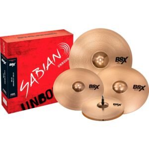 Sabian 45003XG SET PLATILLOS B8X  (14" 16" 20" ) THIN CRASH 18" REGALO