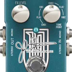 THE DREAMSCAPE | TC Electronic | Pedal de modulación exclusivo de John Petrucci con múltiples tipos de modulación, interruptor de voz y TonePrints integrados*