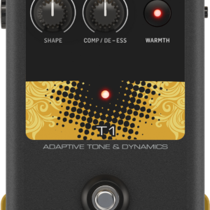 VOICETONE T1 | TC Helicon | Stompbox de un solo botón para tono vocal masterizado en estudio