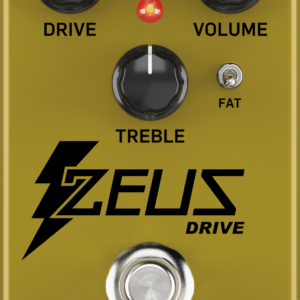 ZEUS DRIVE OVERDRIVE | TC Electronic | Legendario pedal dinámico Overdrive Boost con interruptor FAT Mod y bypass con búfer opcional