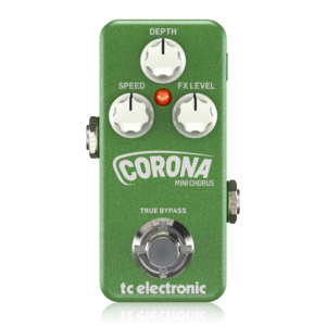 CORONA MINI CHORUS | TC Electronic | Pedal de chorus ultracompacto con tecnología TonePrint incorporada