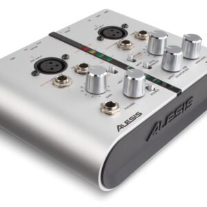 IO2 | Alesis | Interfaz de audio USB portátil de 2 canales