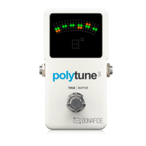 Tc Electronic Polytune 3 Pedal de Sintonizador de Guitarra LED Polifónico con Buffer