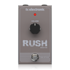 RUSH BOOSTER | TC Electronic | Clean Boost ultra transparente con una potente ganancia de 20 dB