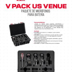 sE Electronics V PACK US VENUE Kit de micrófono para batería