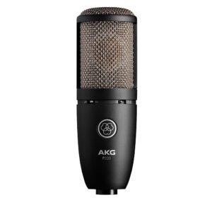 AKG P220 Micrófono de condensador de diafragma grande de alto rendimiento