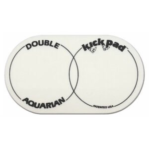 AQUARIAN DRUMHEADS AQU-DKP2  PROTECTOR DE PARCHE DE BOMBO DOUBLE KICKPAD