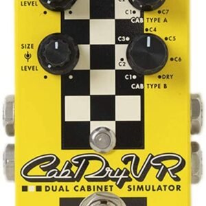 CabDryVR | DIGITECH | Pedal emulador para gabinete de doble altavoz