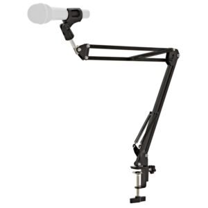 MRS-17-BN-35-BLACK | MRS | Brazo Plegable de micrófono para mesa.