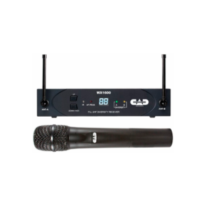 CAD-WX1600G | CAD | SISTEMA INALÁMBRICO UHF DE MANO, 100 CH "CAD"