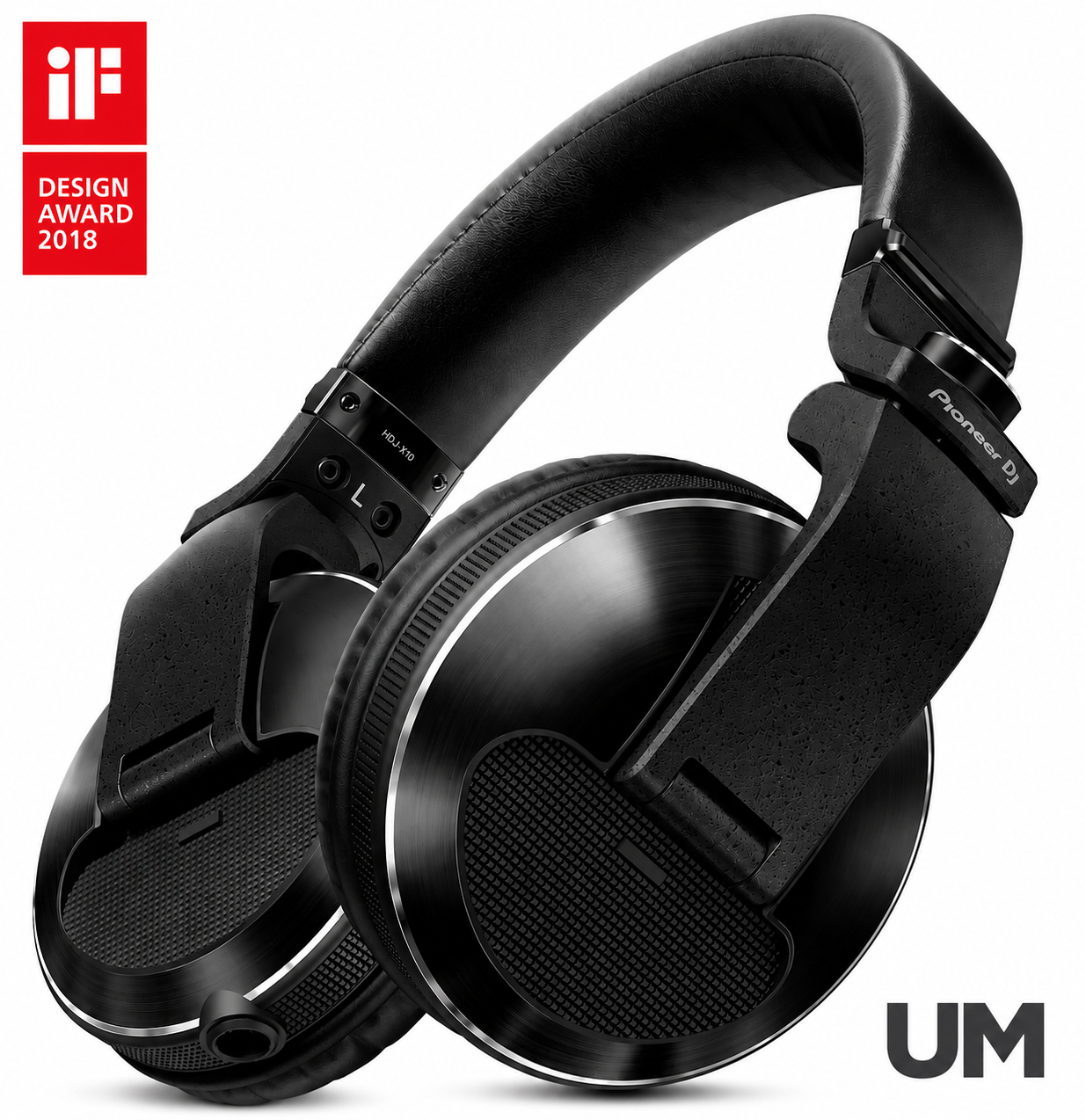 HDJ-X10-K | Pioneer | Auriculares DJ profesionales tipo diadema (Negro) - Imagen 5