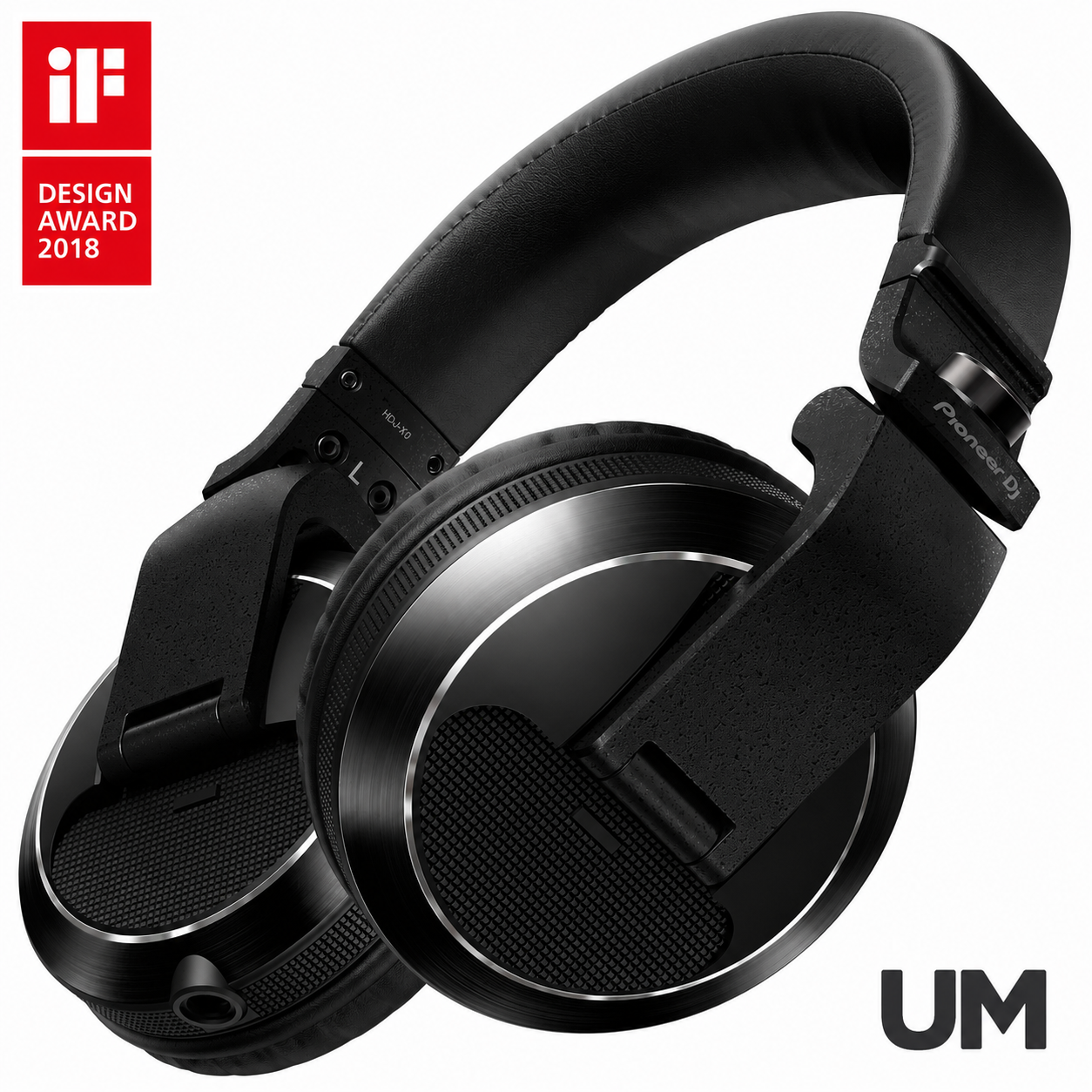 Pionner HDJ-X7-K Audífonos circumaurales para DJ (Negro) - Imagen 5