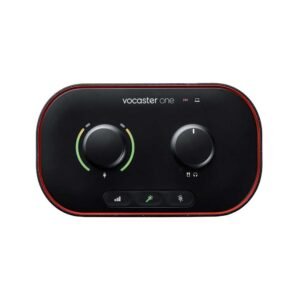 Focusrite Vocaster ONE Interfaz de audio USB para podcasts
