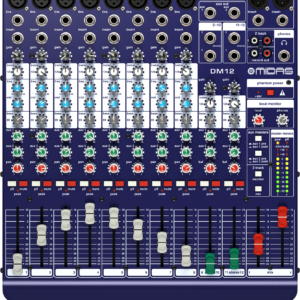 DM12 | MIDAS | Consola Analogica de Estudio con 12 canales