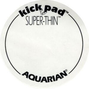 AQUARIAN DRUMHEADS AQU-STKP1 PROTECTOR DE PARCHE DE BOMBO SUPER-THIN SINGLE KICK PAD