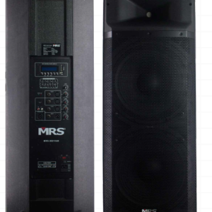 MRS-36215AB Caja Acústica Amplificada 2X15" 1700W, MP3, Bluetooth