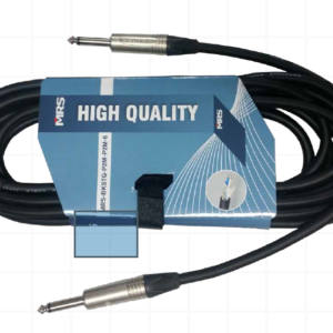 MRS BKSTG-P2M-P2M-6 Cable  Desbalanceado PLUG  1/4" MONO a PLUG 1/4″ MONO 6 Metros