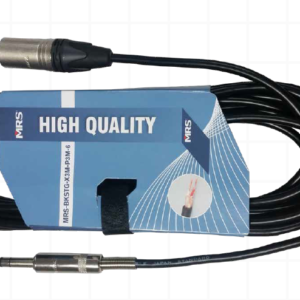 MRS BKSTG-X3M-P3M-6 Cable Balanceado XLR Macho a PLUG 1/4" TRS 6 Metros