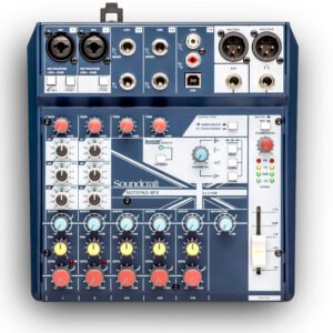 Soundcraft NOTEPAD-8FX Mezcladora compacta con Efectos y USB