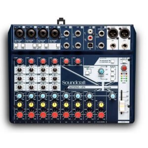 Soundcraft NOTEPAD 12FX Mezcladora analógica con E/S USB y efectos Lexicon