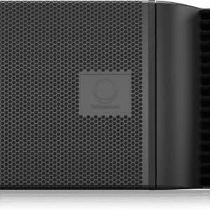 Turbosound TBV123-AN Altavoz arrayable de 2 vías y 12\ de curvatura constante con guía de onda dendrítica, tecnología Klark Teknik DSP y red ULTRANET
