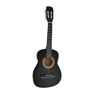 VZ-M5126BK | VOZZEX | Guitarra acústica para niños (negro) 30″con funda