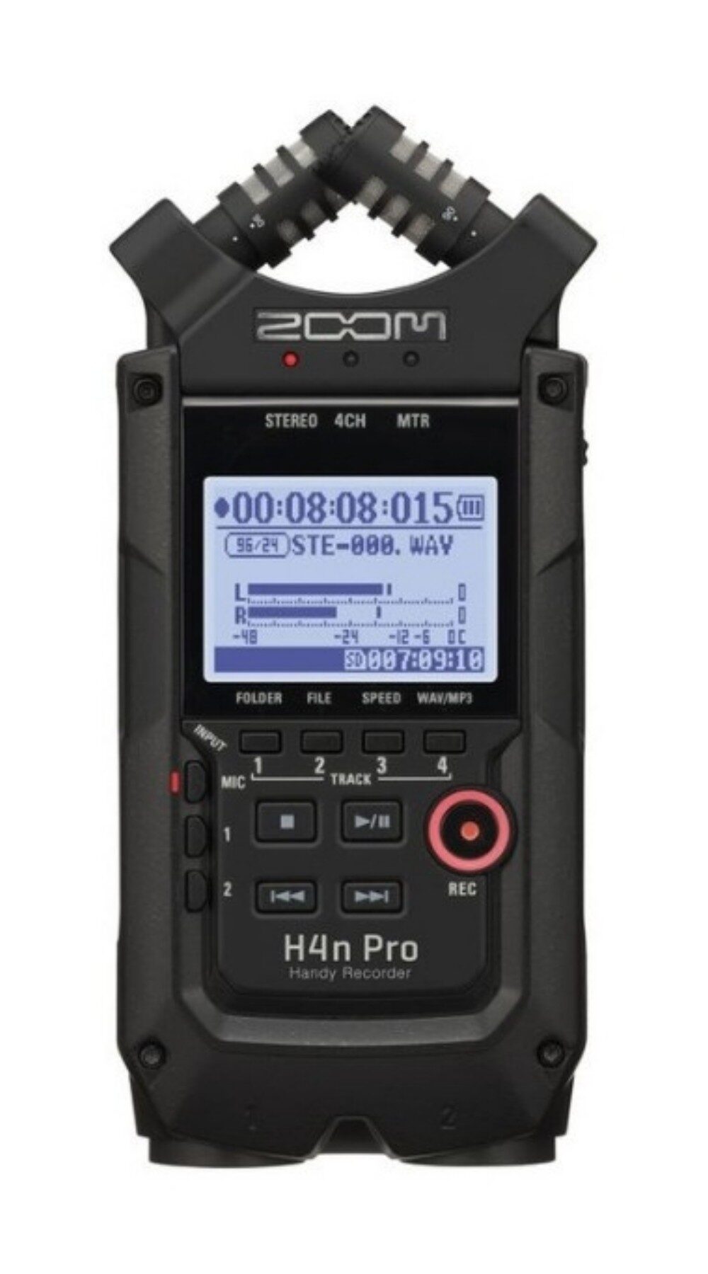 H4N PRO | ZOOM | Grabadora portátil con micrófono estéreo - Ultramar Audio