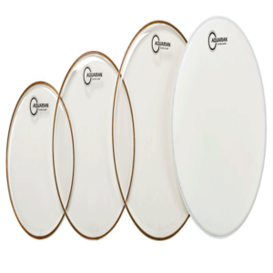 AQU-CC-B | AQUARIAN DRUMHEADS | PACK CLASSIC CLEAR CC12; 13; 16 CON TC14" "AQUARIAN"