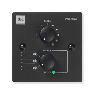 JBLCSR3SVBLKV-EU | JBL | Selector de fuente de 3 posiciones y control de volumen