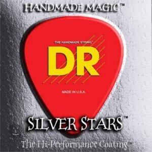 DRS-SIB-45 | DR STRINGS | CUERDAS SILVER STARS BAJO ELECTRICO 4 CUERDAS 45, 65, 85, 105 "DR STRINGS"