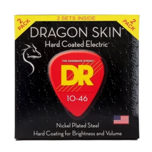 DRS-DSA-10 | DR STRINGS | CUERDAS DRAGON SKIN CLEAR COATED ACOUSTIC: 10, 14, 22, 30, 38, 48 "DR STRINGS"