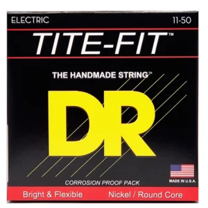 DRS-EH-11 | DR STRINGS | CUERDAS TITE-FIT NICKEL PLATED ELECTRIC: 11, 14, 18, 28, 38, 50 "DR STRINGS"