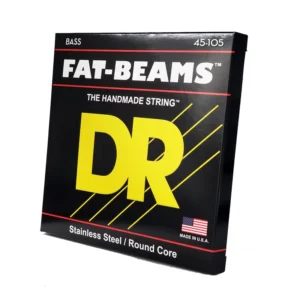 DRS-FB-45 | DR STRINGS | CUERDAS FATBEAM ™ - STAINLESS STEEL BASS: 45, 65, 85, 105 "DR STRINGS"