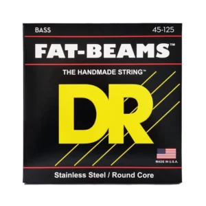 DRS-FB5-45 | DR STRINGS | CUERDAS FATBEAM ™ - STAINLESS STEEL BASS: 45, 65, 85, 105, 125 "DR STRINGS"