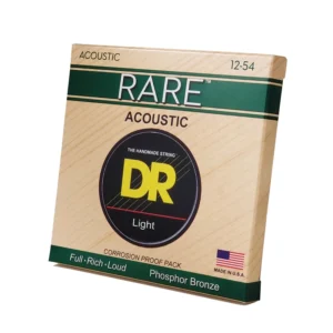 DRS-RPM-12 | DR STRINGS | CUERDAS RARE™ - PHOSPHOR BRONZE ACOUSTIC: 12, 16, 24, 32, 42, 54 "DR STRINGS"