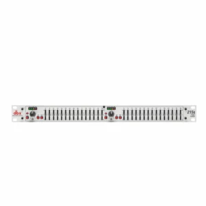 DBX-215SV ECUALIZADOR DUAL 15 BANDAS 1U DE RACK PLATEADO "DBX"
