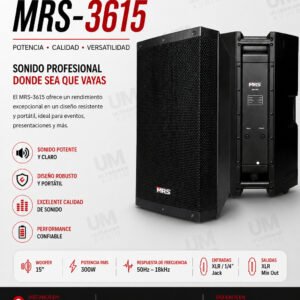 MRS-3615 | MRS | Caja Acústica Pasiva 1X15" 1700W