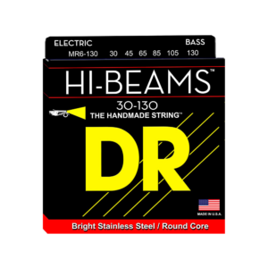 DRS-MR6-30 | DR STRINGS | CUERDAS HI-BEAM ™ - STAINLESS STEEL: 30, 45, 65, 85, 105, 125 "DR STRINGS"